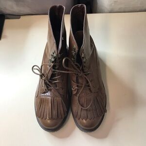 NEW! Torrid Brown Combat Boot Size 7.5